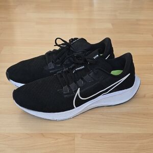 Nike Air Zoom Pegasus 38 Men's Running Shoes Black Size 13